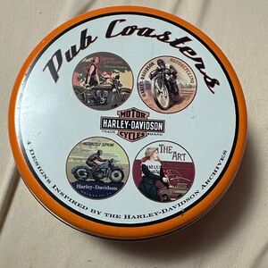 Harley-Davidson Pub Coaster Settle
